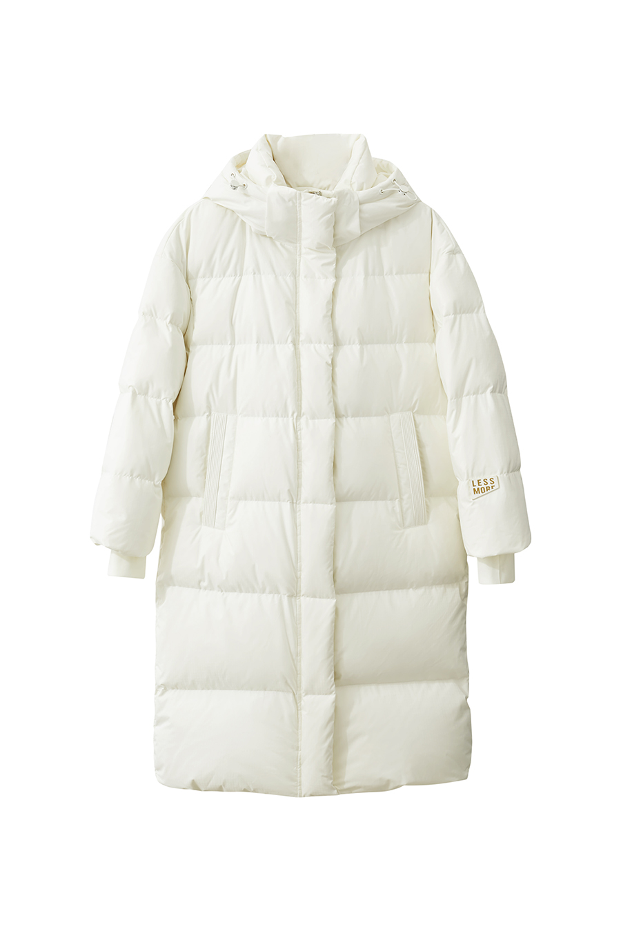 Printed Hooded Down Jacket|AMII-AMII.com