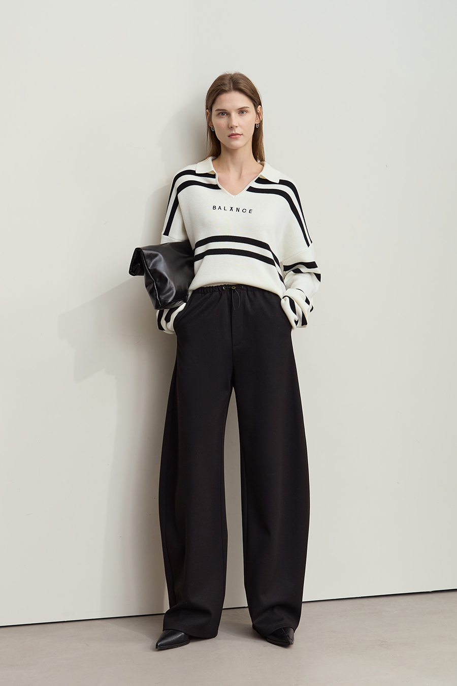 Warm Brushed Casual Long Pants|AMII-AMII.com