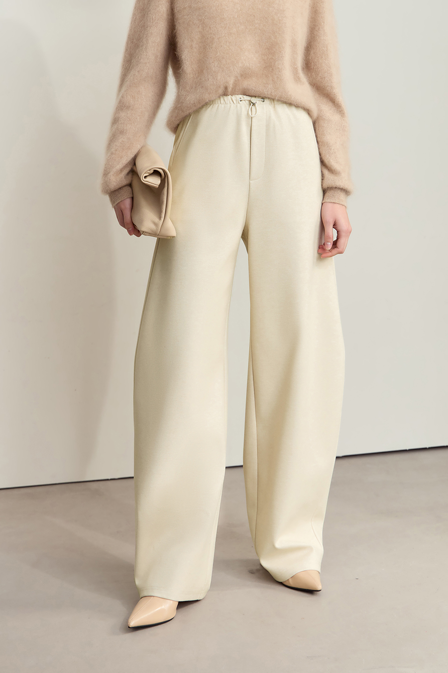 Warm Brushed Casual Long Pants|AMII-AMII.com