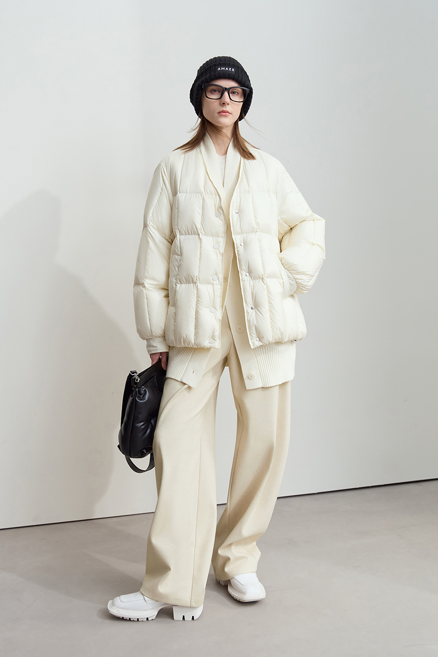 Warm Brushed Casual Long Pants|AMII-AMII.com