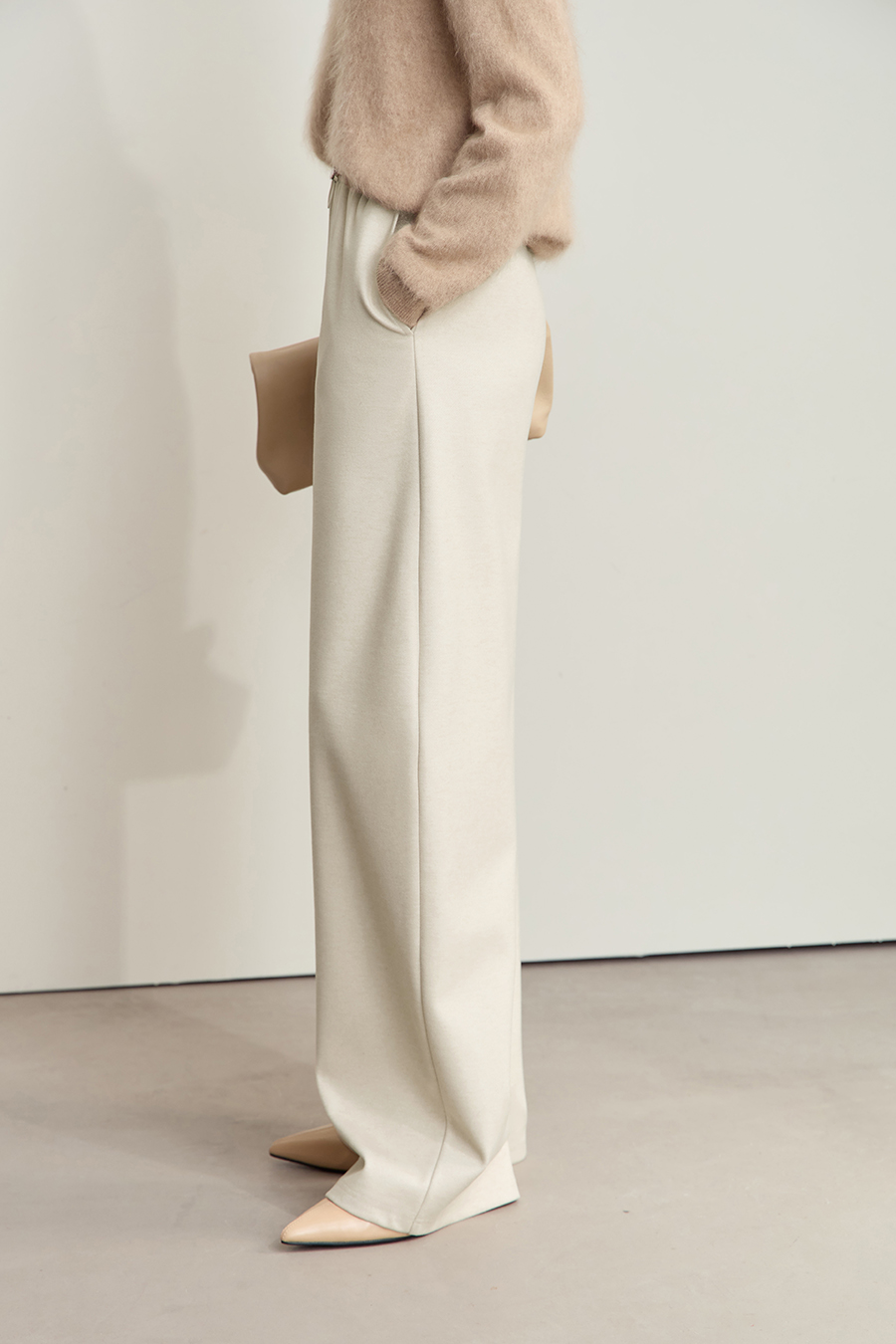 Warm Brushed Casual Long Pants|AMII-AMII.com