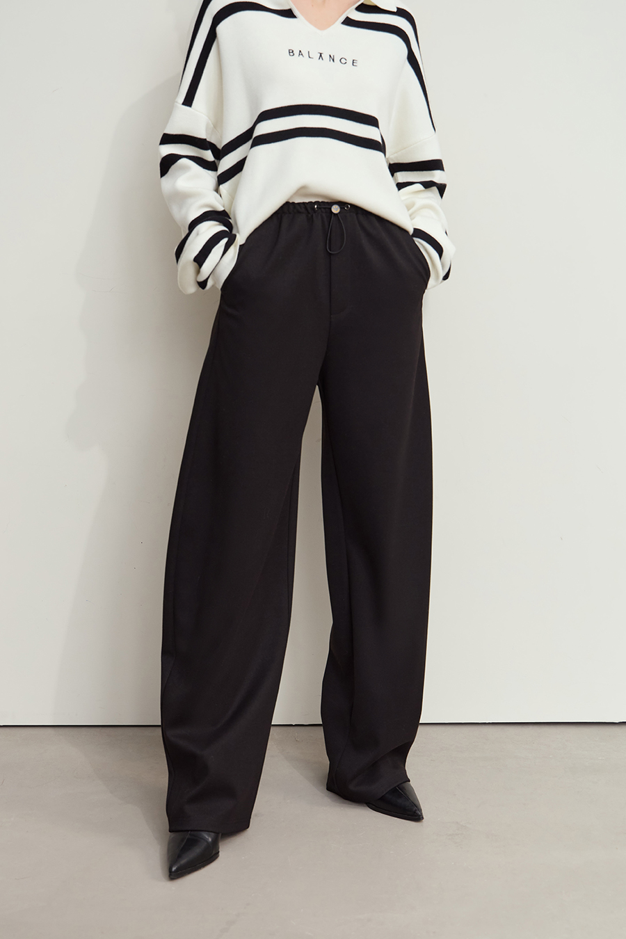 Warm Brushed Casual Long Pants|AMII-AMII.com