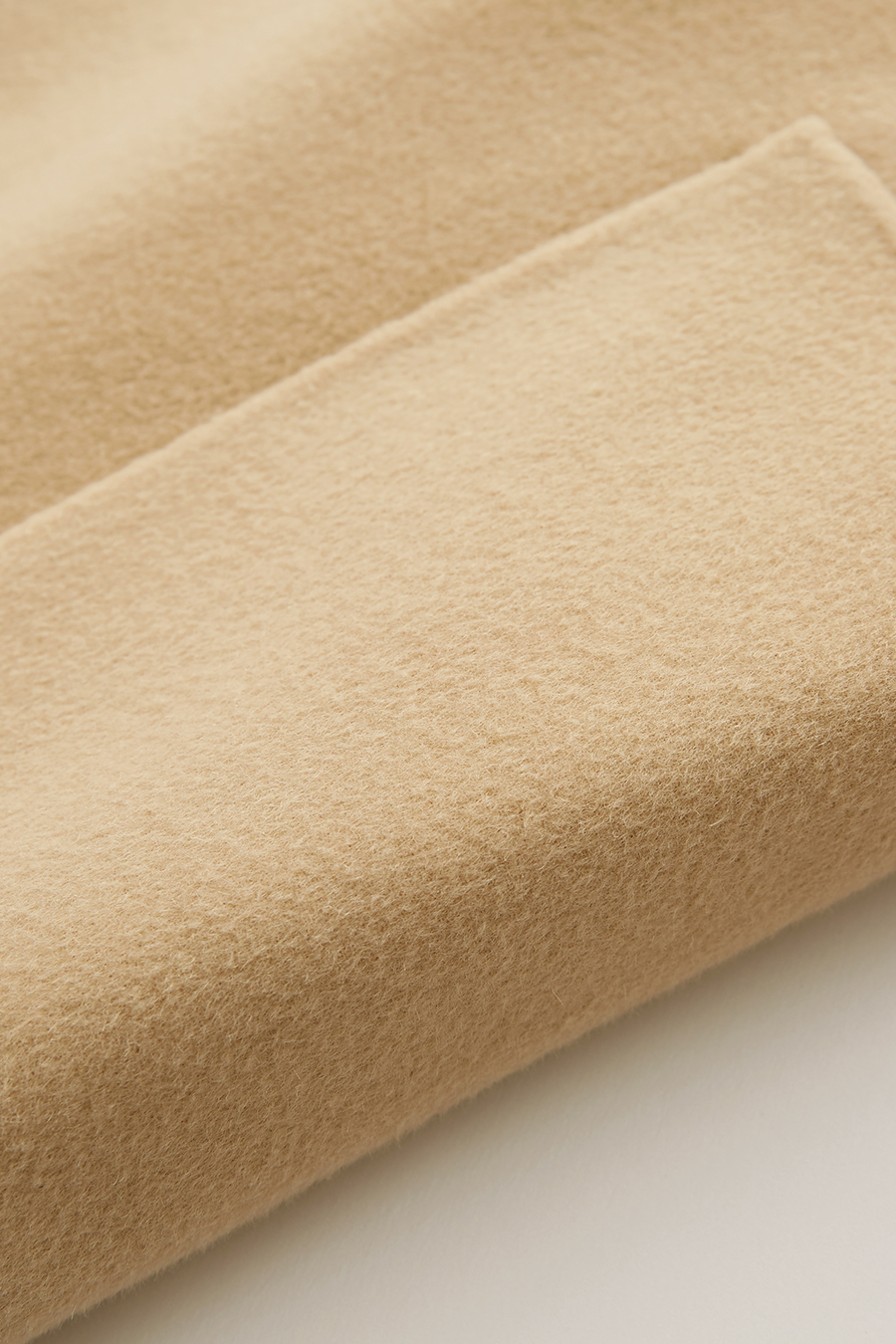 Wool Double - faced Fabric with Belt|AMII-AMII.com