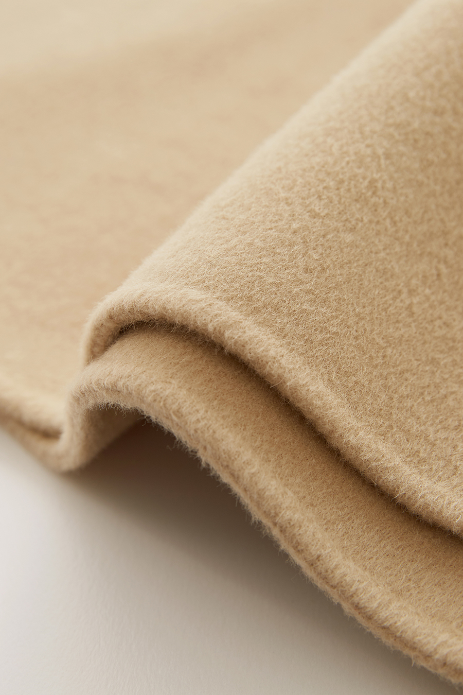 Wool Double - faced Fabric with Belt|AMII-AMII.com