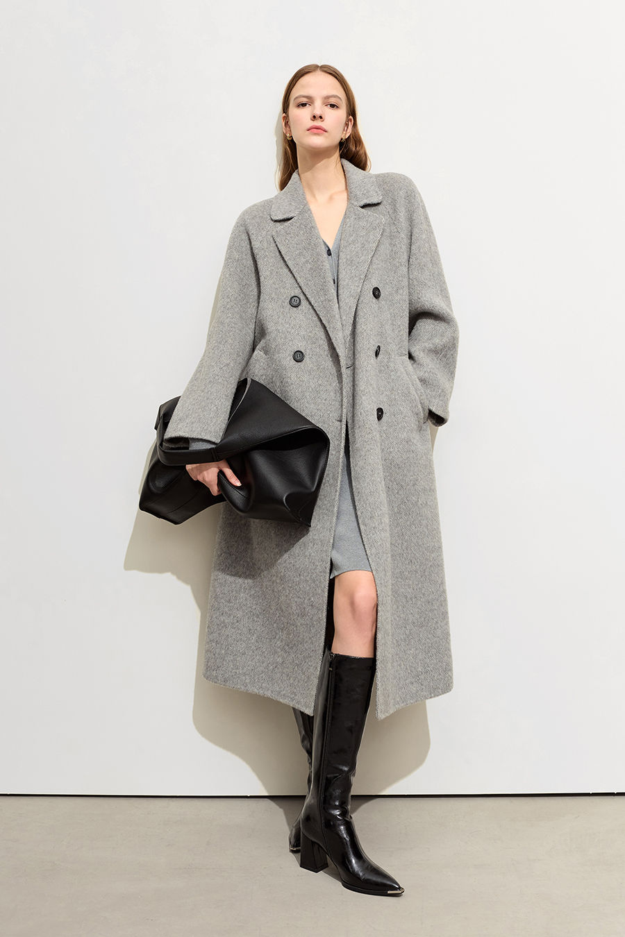 Alpaca Wool Double - faced Fabric|AMII-AMII.com