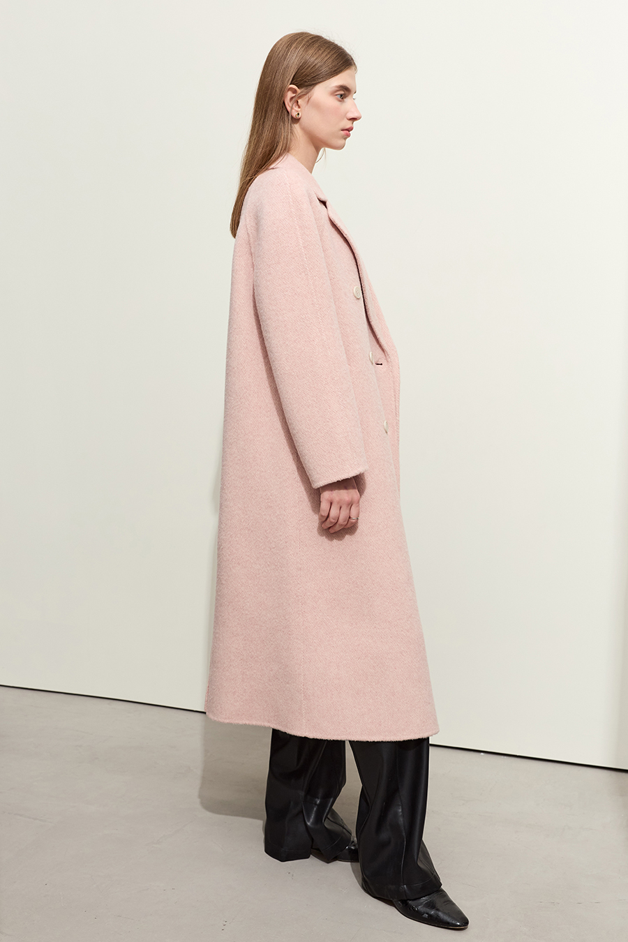 Alpaca Wool Double - faced Fabric|AMII-AMII.com