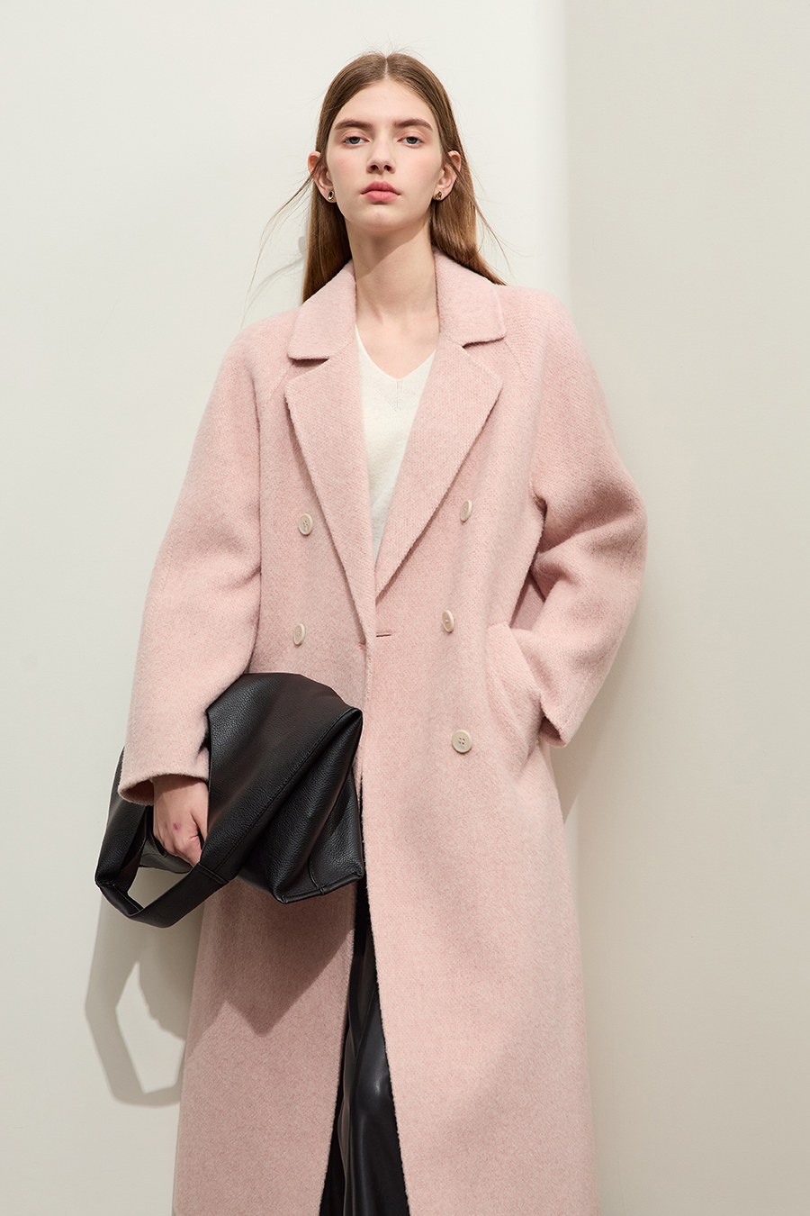 Alpaca Wool Double - faced Fabric|AMII-AMII.com