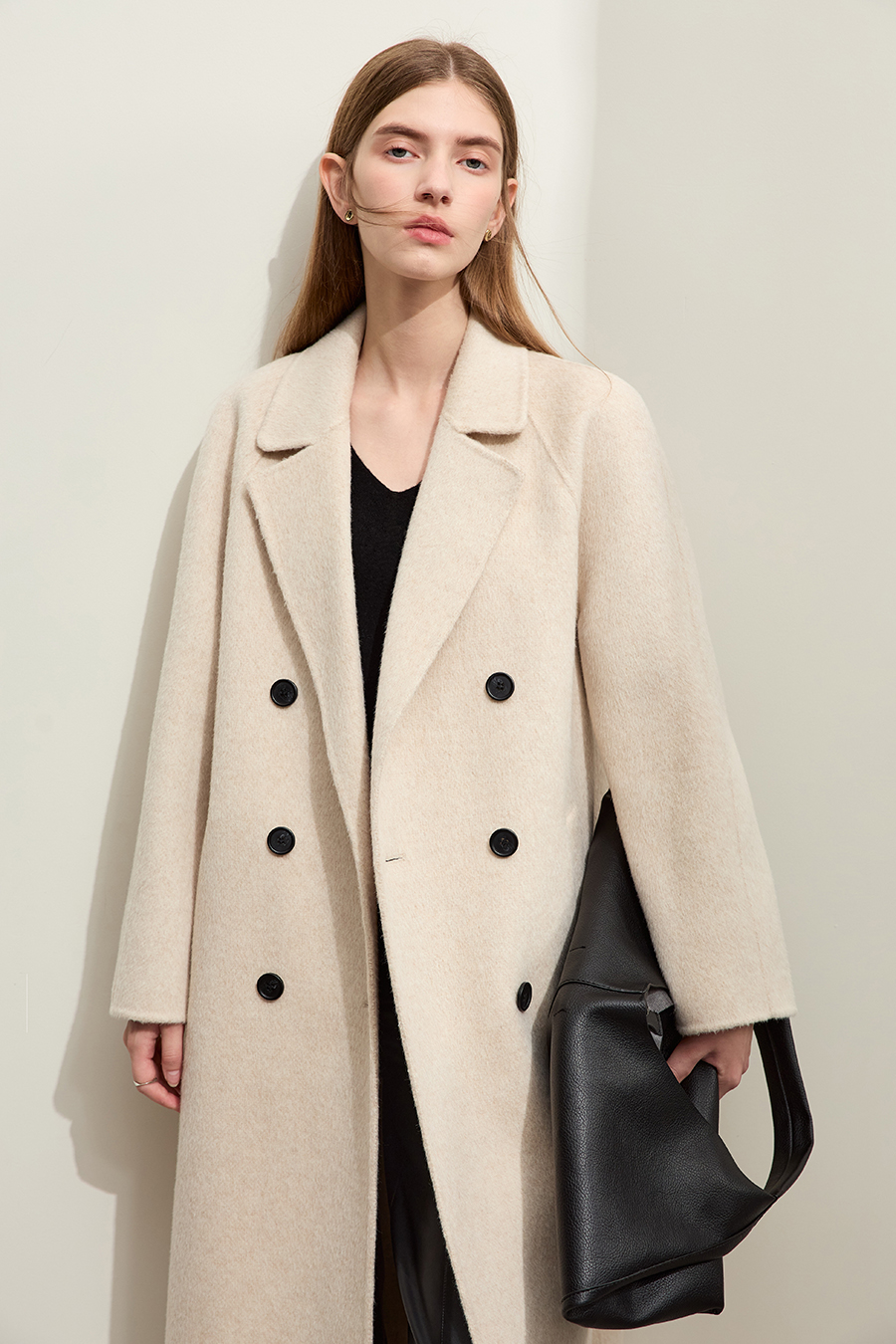 Alpaca Wool Double - faced Fabric|AMII-AMII.com