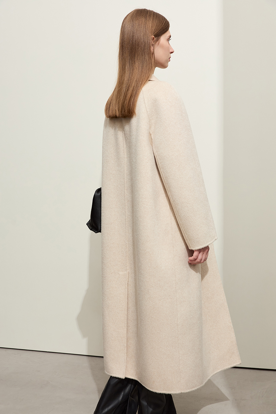 Alpaca Wool Double - faced Fabric|AMII-AMII.com