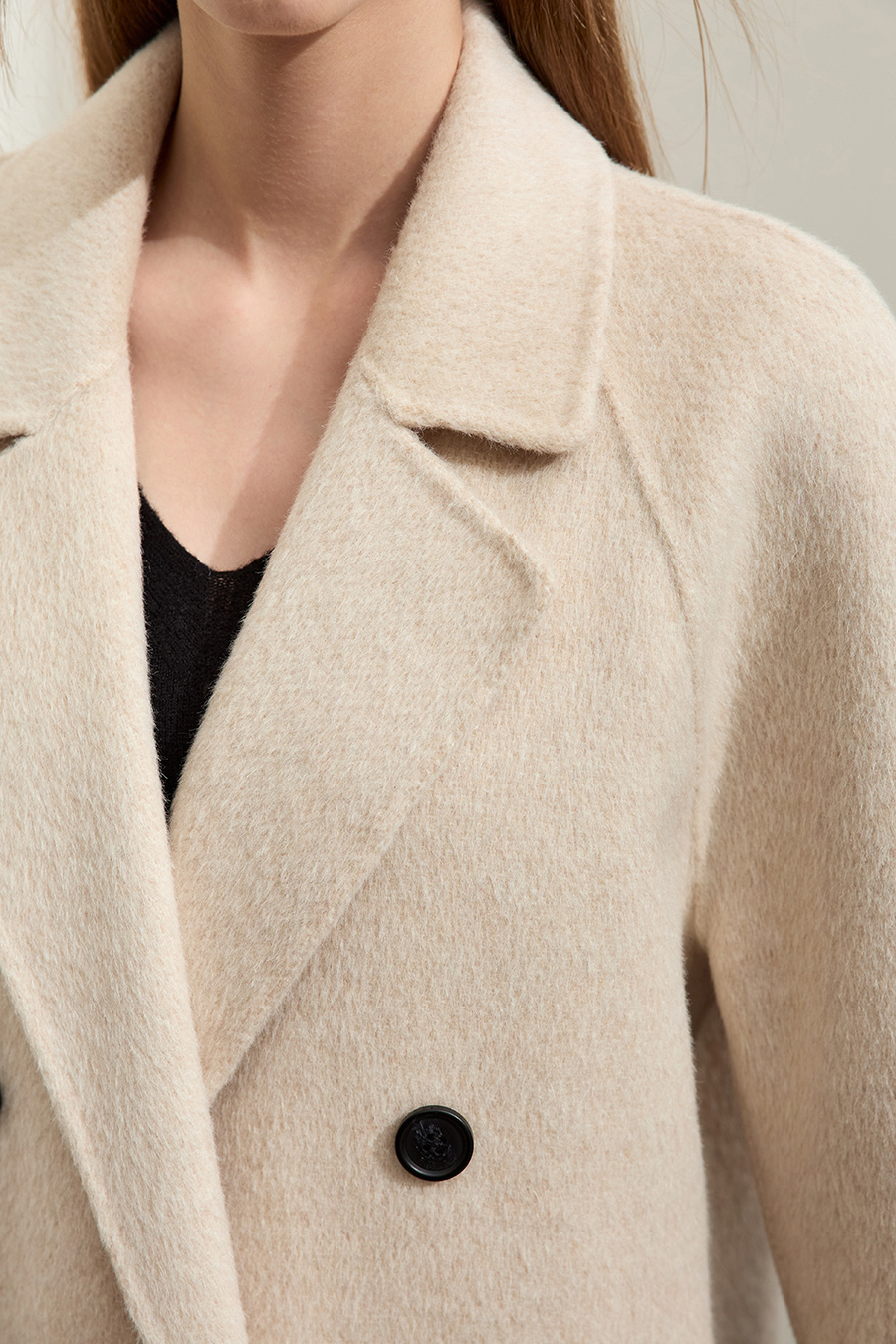 Alpaca Wool Double - faced Fabric|AMII-AMII.com