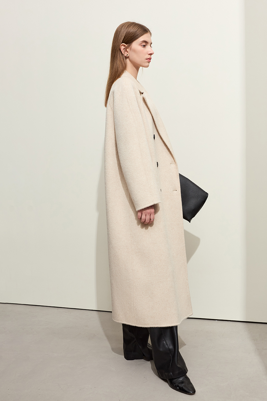 Alpaca Wool Double - faced Fabric|AMII-AMII.com