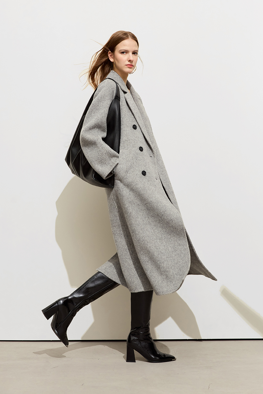 Alpaca Wool Double - faced Fabric|AMII-AMII.com