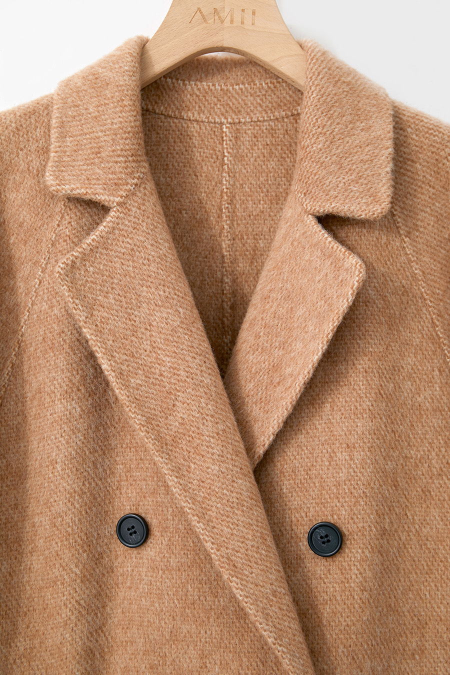 Alpaca Wool Double - faced Fabric|AMII-AMII.com