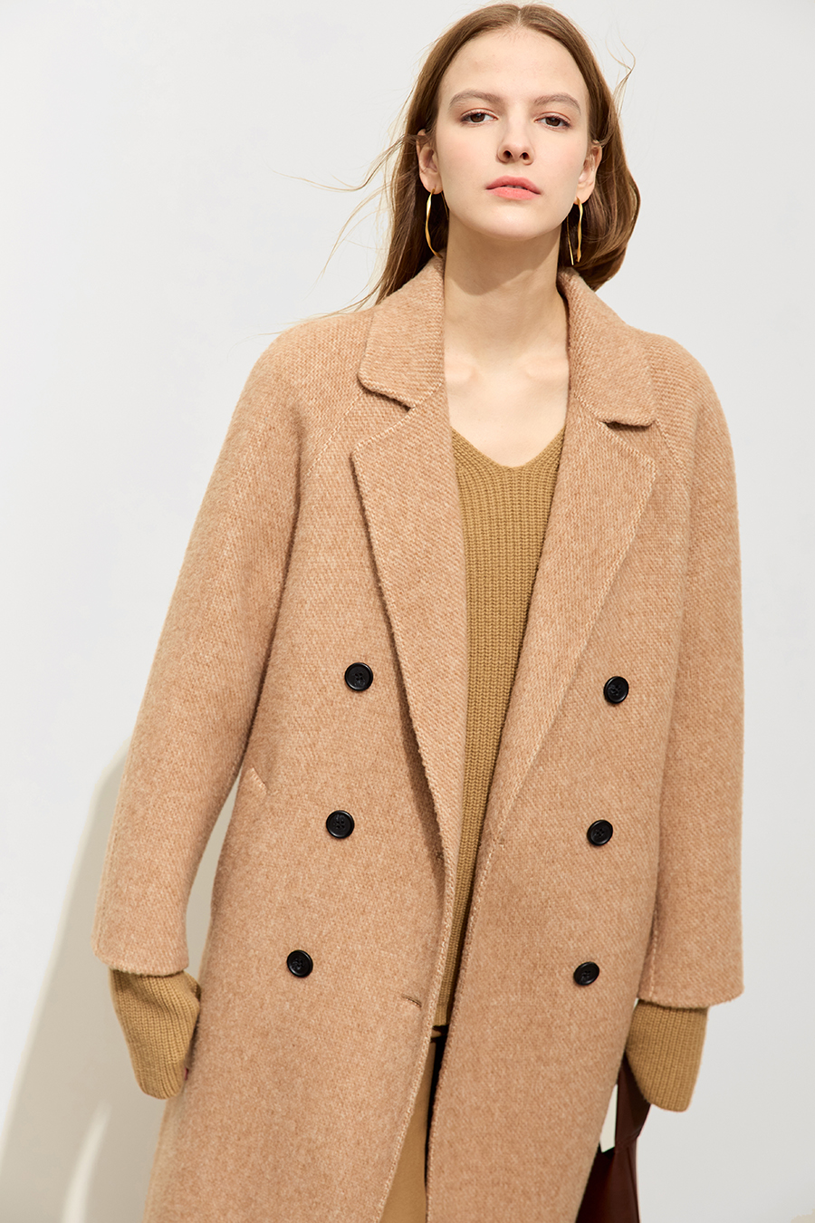 Alpaca Wool Double - faced Fabric|AMII-AMII.com