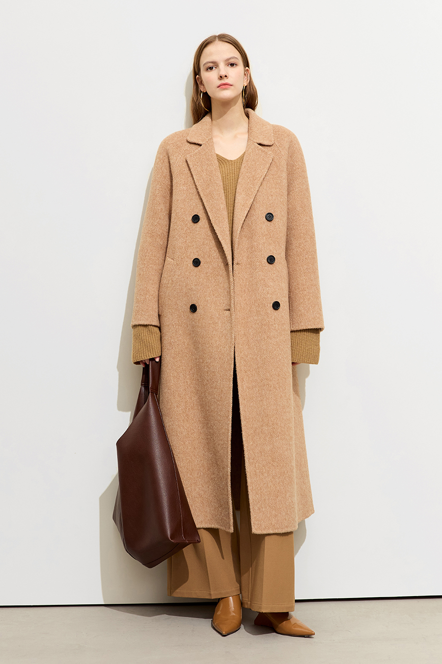 Alpaca Wool Double - faced Fabric|AMII-AMII.com