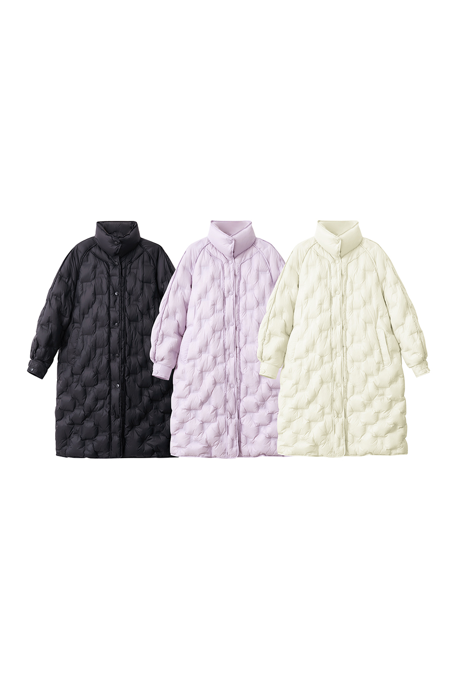 Stand Collar Direct - filled Down Jacket|AMII-AMII.com