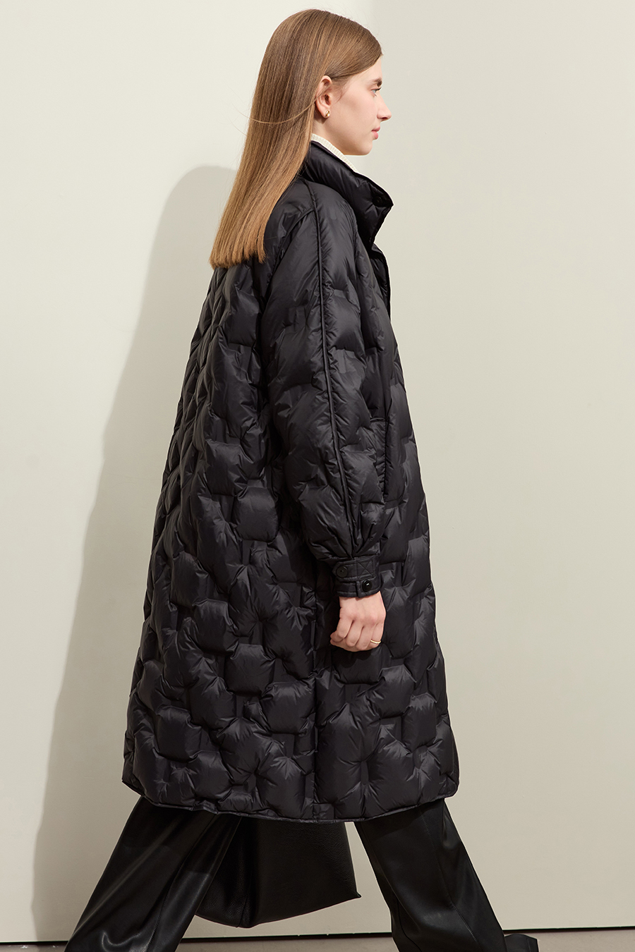 Stand Collar Direct - filled Down Jacket|AMII-AMII.com