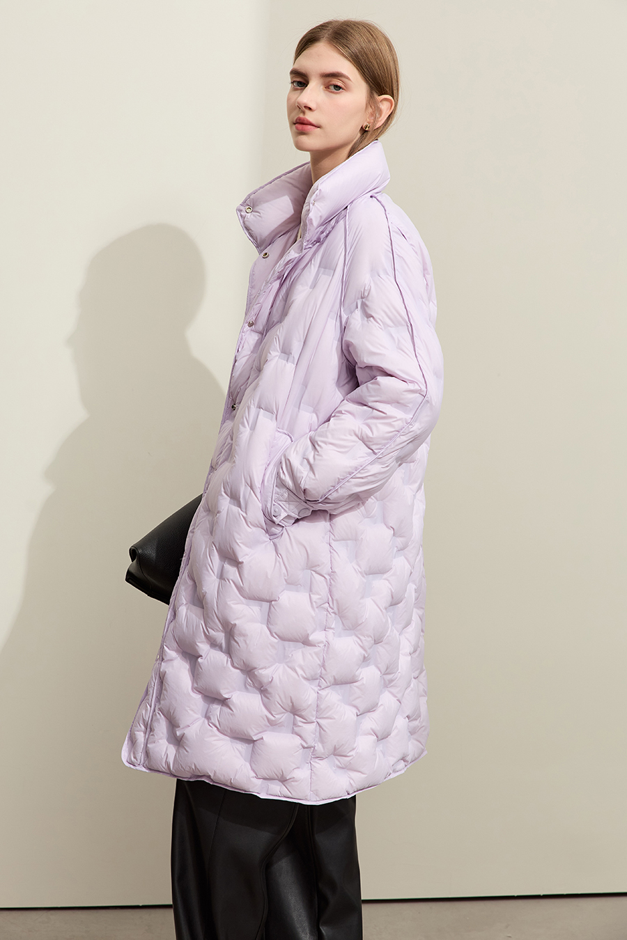 Stand Collar Direct - filled Down Jacket|AMII-AMII.com