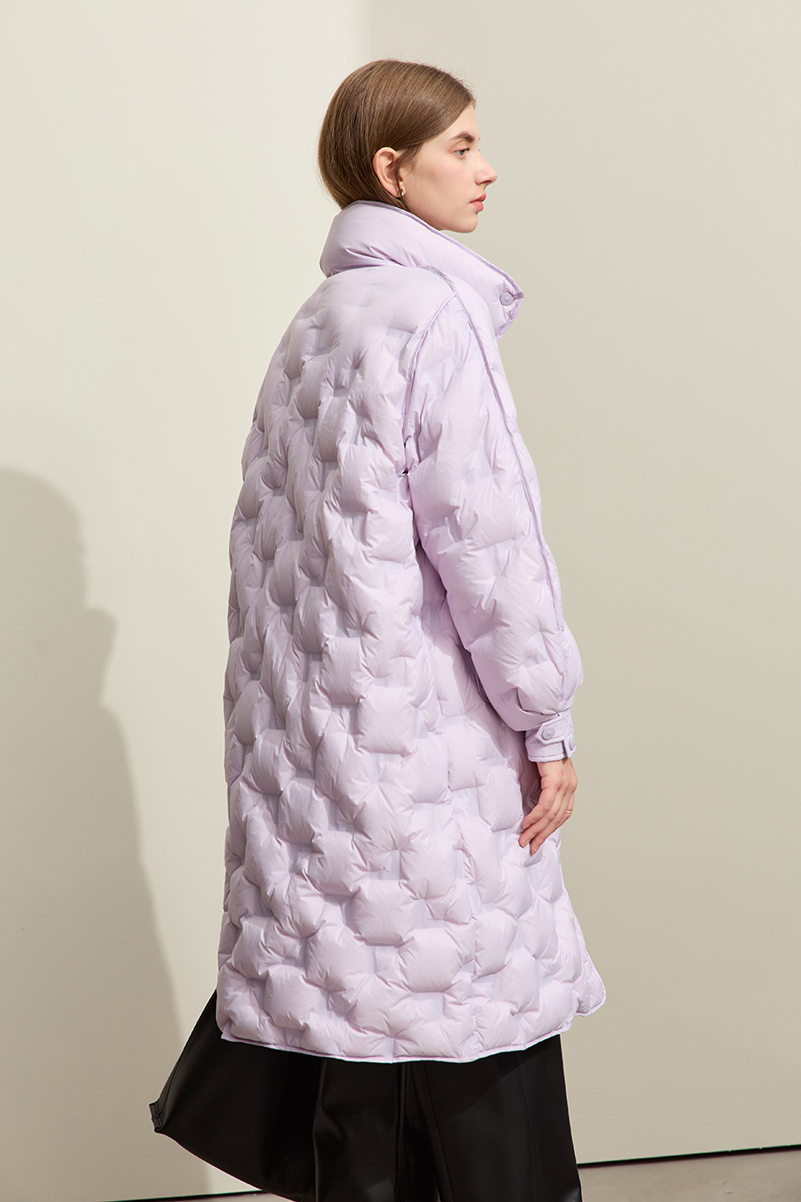 Stand Collar Direct - filled Down Jacket|AMII-AMII.com