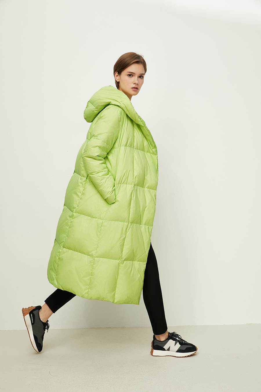 Hooded Magnetic Button Down Jacket|AMII-AMII.com