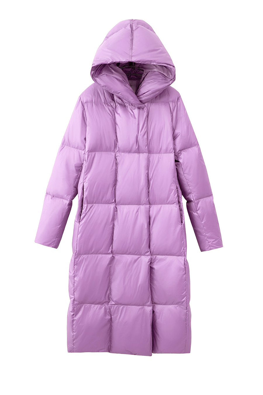 Hooded Magnetic Button Down Jacket|AMII-AMII.com