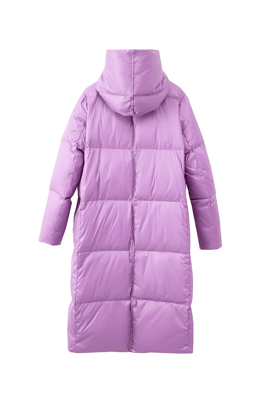 Hooded Magnetic Button Down Jacket|AMII-AMII.com