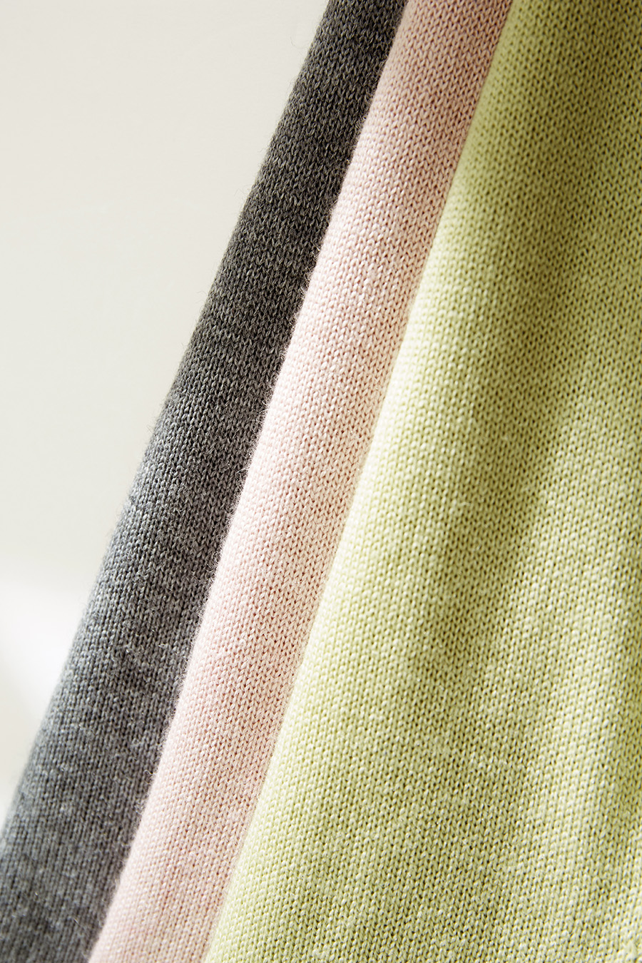 Color-Block Crew Neck Knit Cardigan