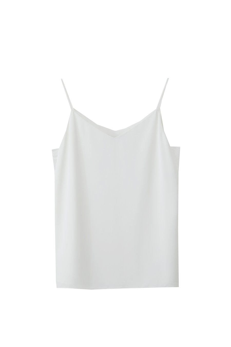 Lace spliced camisole|AMII