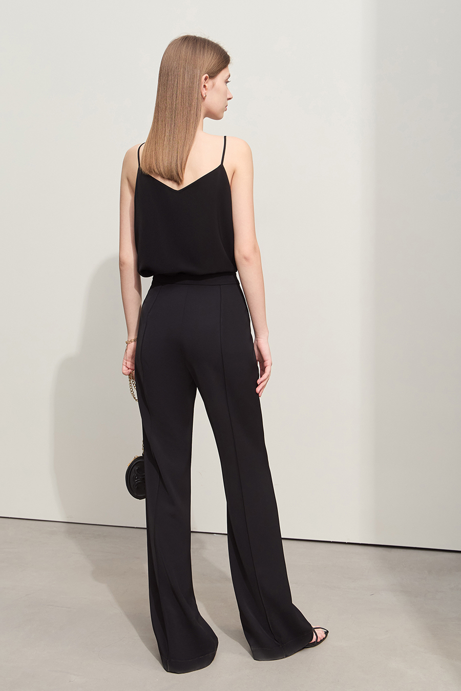Lace spliced camisole|AMII
