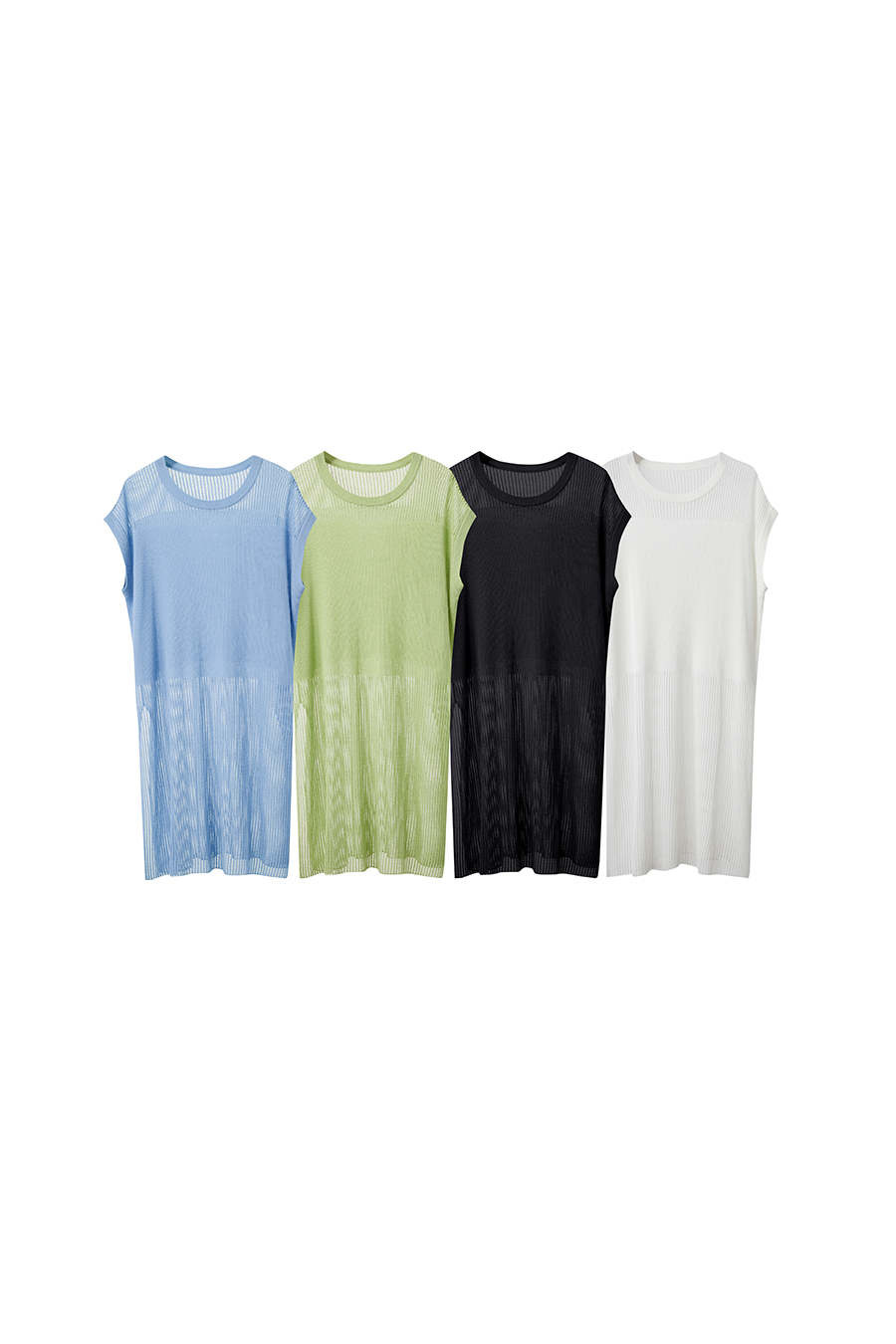 Eyelet Hollowed - out Knitted Sweater|AMII-AMII.com