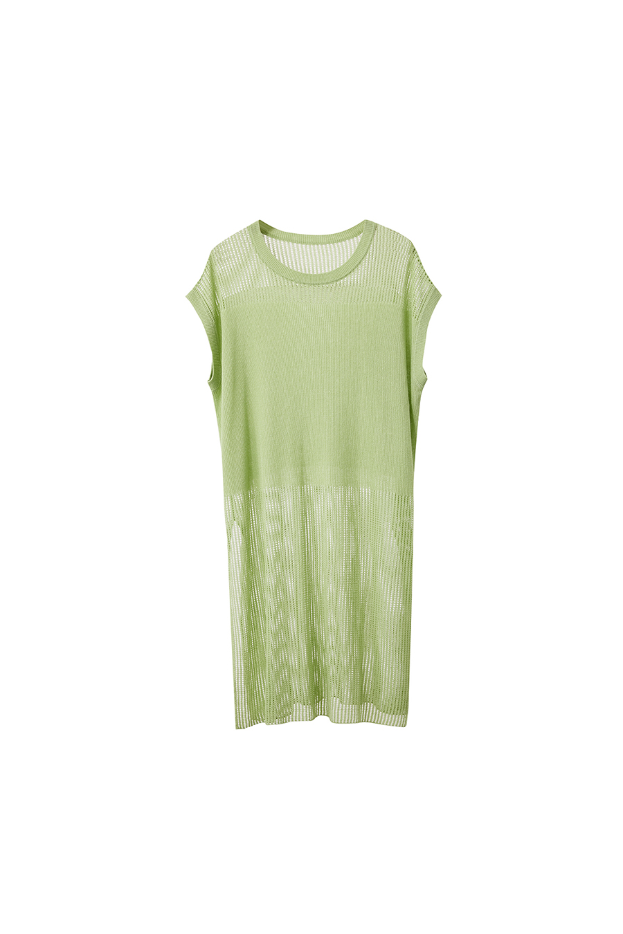 Eyelet Hollowed - out Knitted Sweater|AMII-AMII.com