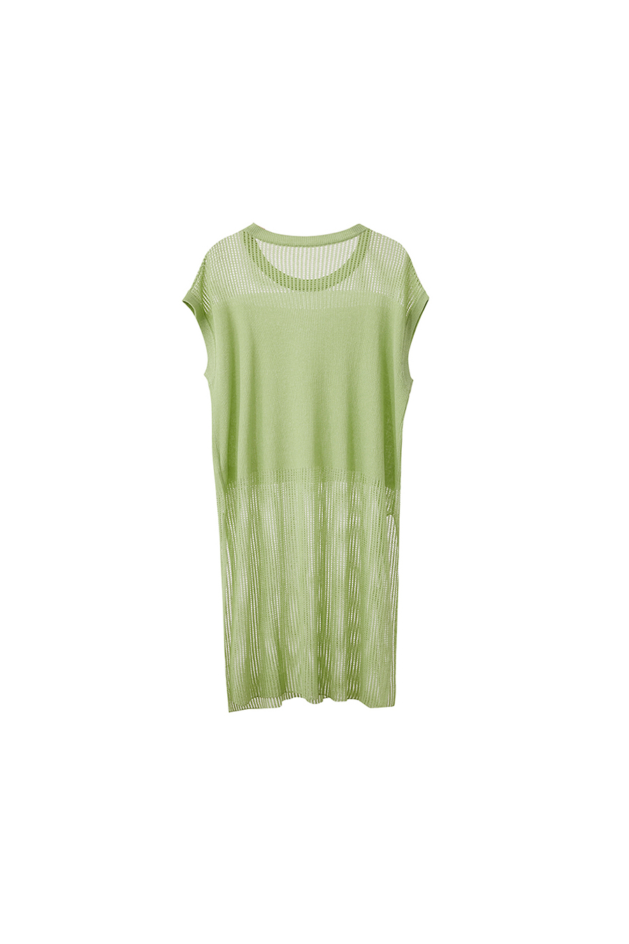 Eyelet Hollowed - out Knitted Sweater|AMII-AMII.com