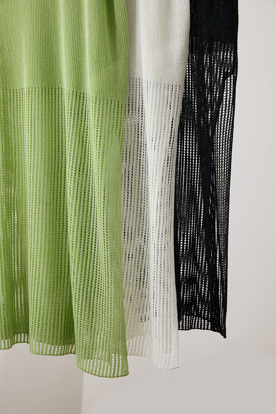 Eyelet Hollowed - out Knitted Sweater|AMII-AMII.com