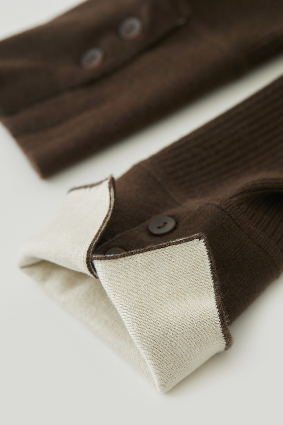 Crew Neck Short Knit Cardigan|AMII-AMII.com