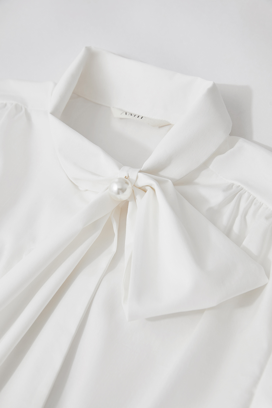 Lantern Sleeve Sash Shirt
