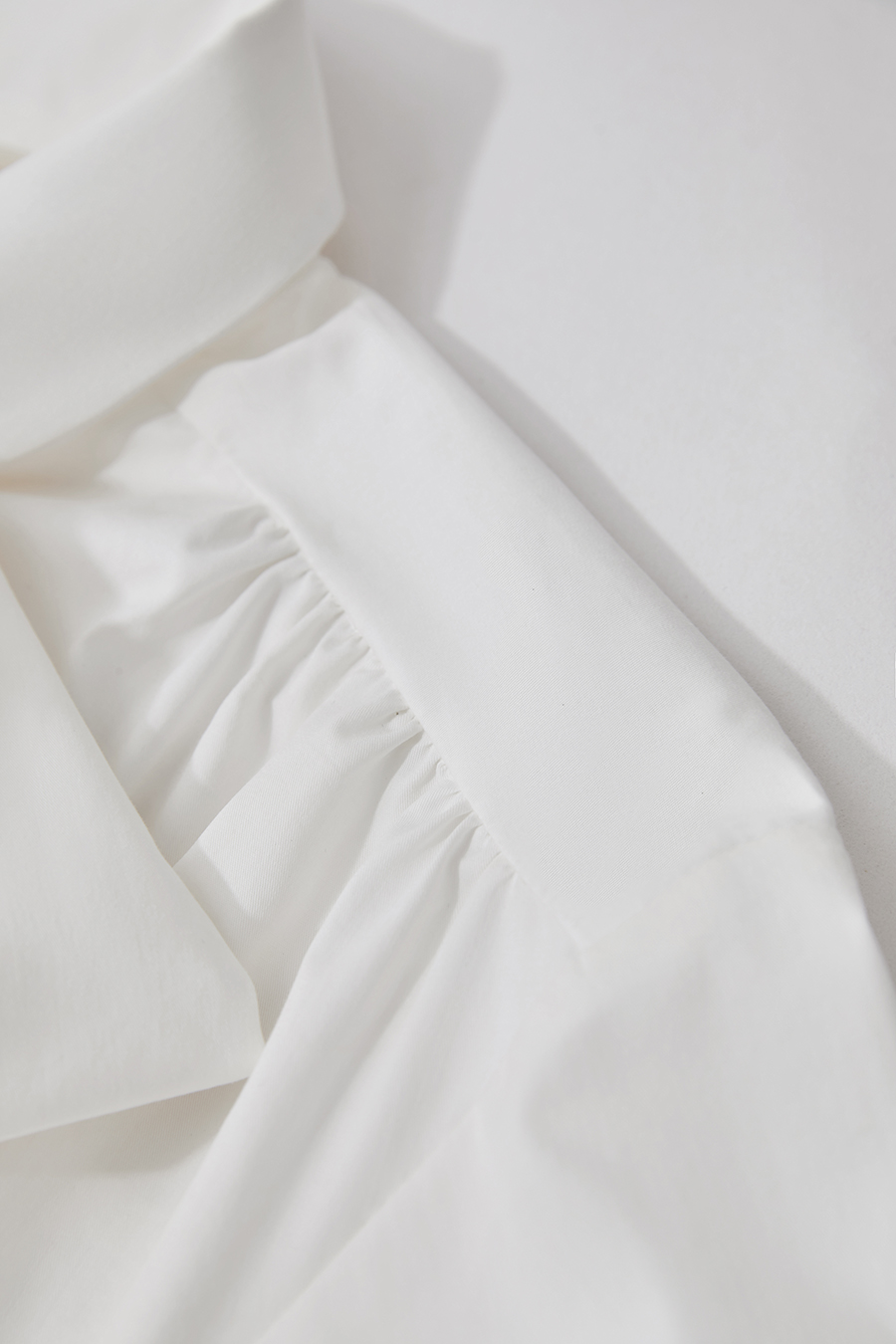 Lantern Sleeve Sash Shirt