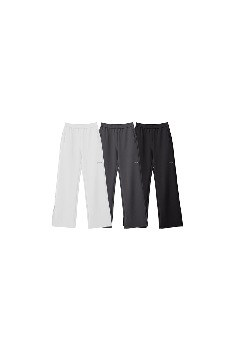 Air-layer Wide Leg Casual Pants