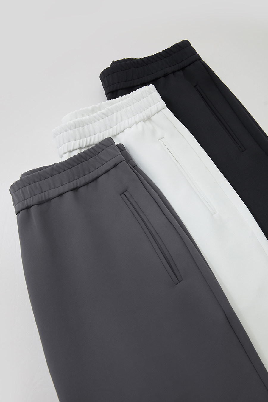 Air-layer Wide Leg Casual Pants