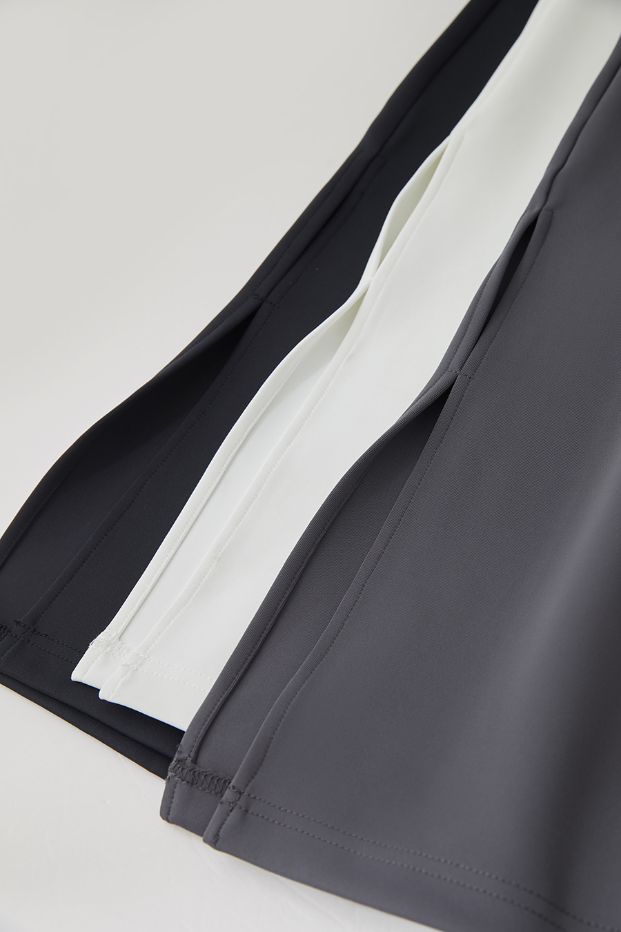 Air-layer Wide Leg Casual Pants