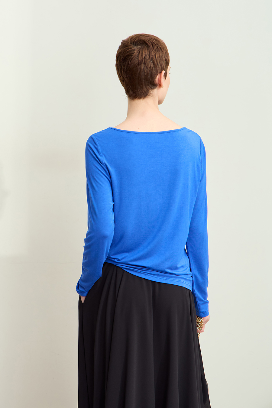 Crew Neck Heart Print T-shirt