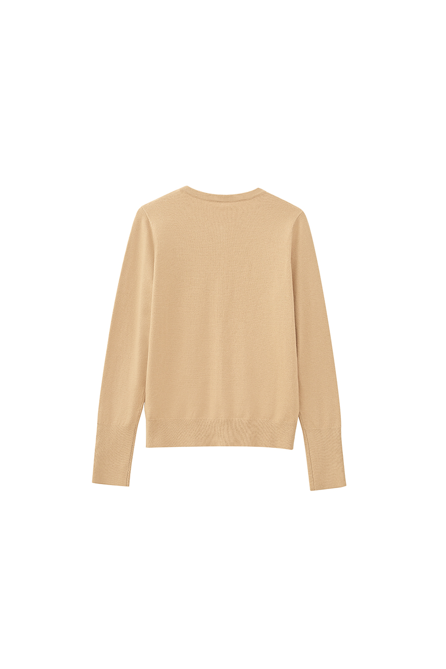 Metal Button Knitted Cardigan|AMII-AMII.com