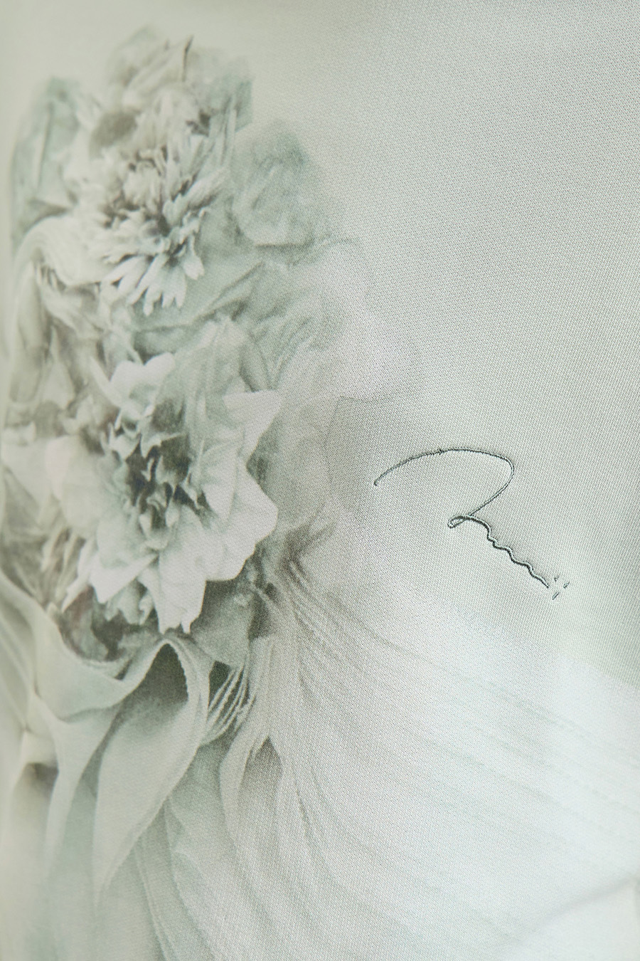 Art Printed & Embroidered Sweatshirt