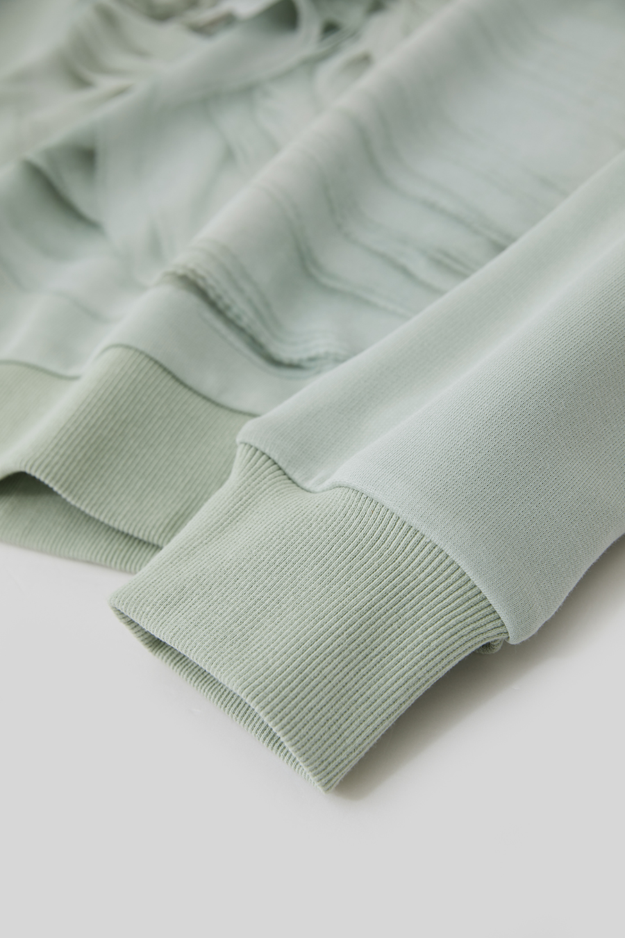 Art Printed & Embroidered Sweatshirt