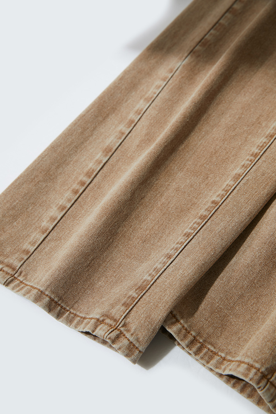 Distressed Washed Denim Long Pants|AMII-AMII.com