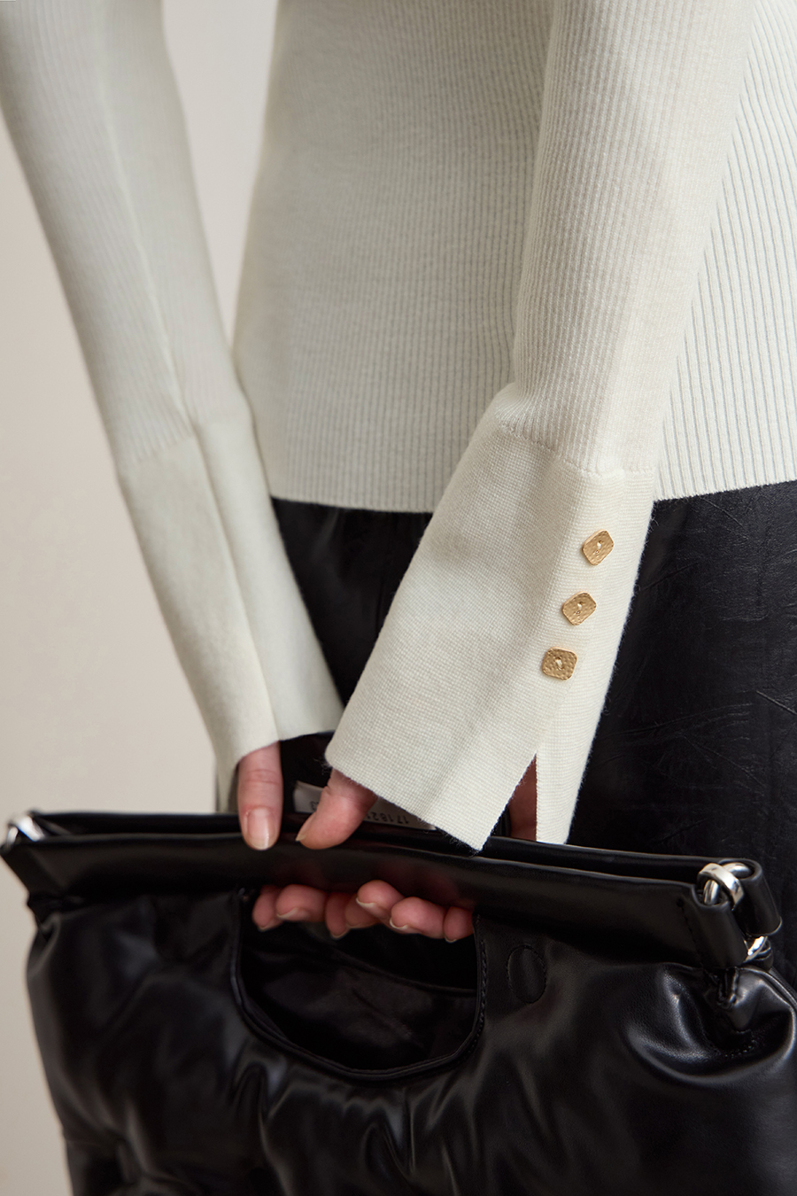 Slim Fit Turtleneck Sweater|AMII-AMII.com