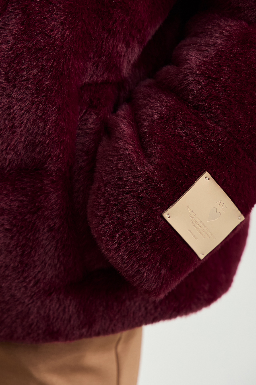 Plush - textured Down Jacket|AMII-AMII.com