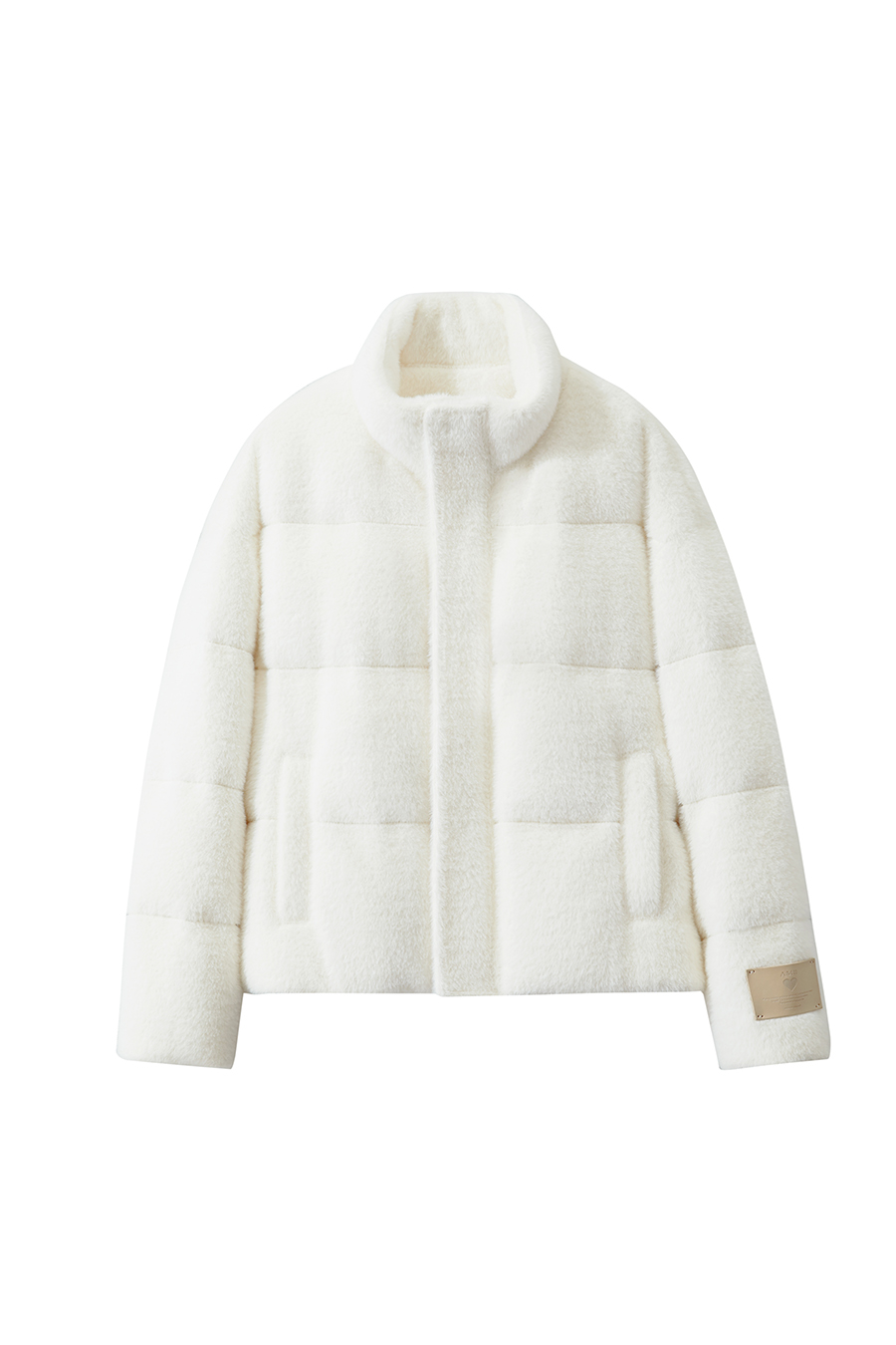 Plush - textured Down Jacket|AMII-AMII.com