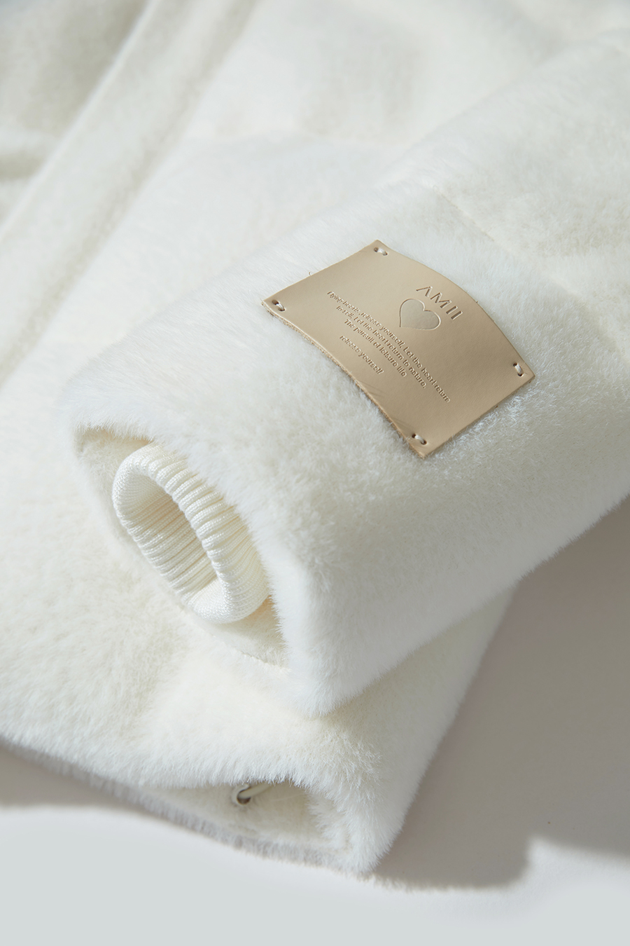 Plush - textured Down Jacket|AMII-AMII.com