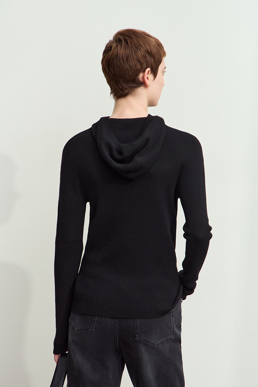 Seamless Integrated Hooded Sweater|AMII-AMII.com