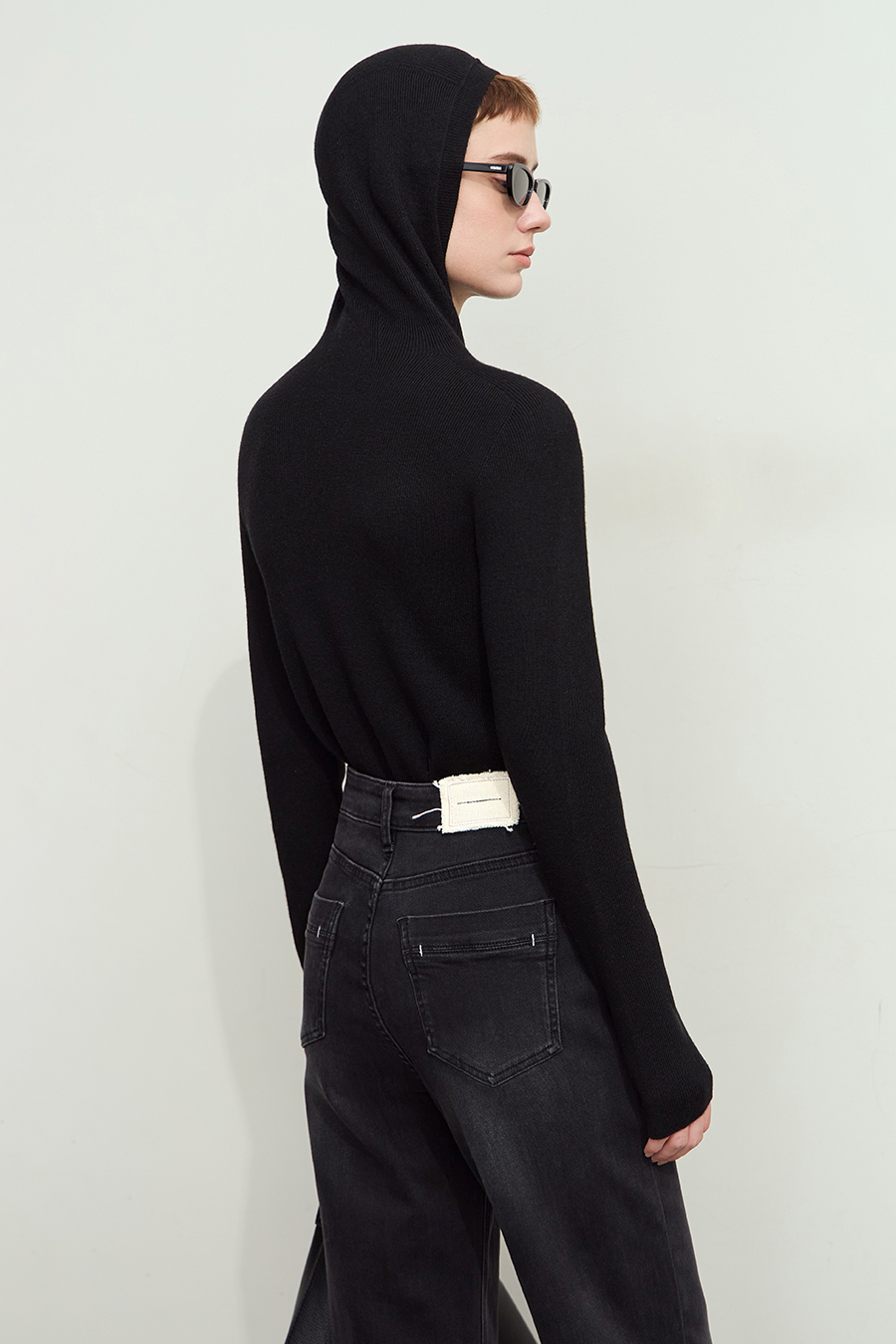 Seamless Integrated Hooded Sweater|AMII-AMII.com